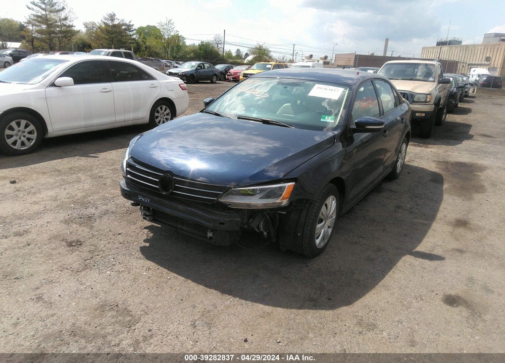 2014 VOLKSWAGEN JETTA 1.8T SE VIN: 3VWD17AJ0EM397743