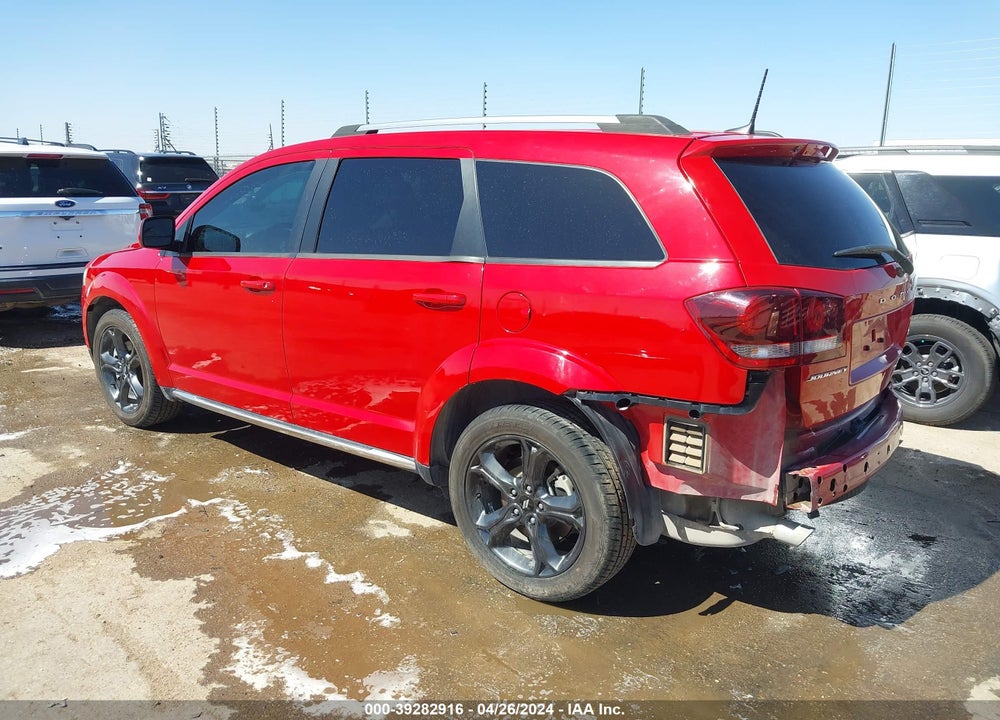 2018 DODGE JOURNEY CROSSROAD VIN: 3C4PDCGG6JT445810