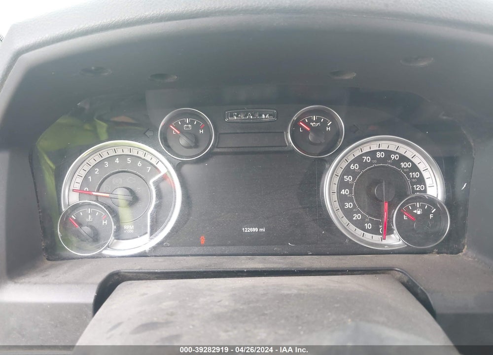 2018 RAM 1500 BIG HORN 4X4 5'7 BOX VIN: 3C6RR7LT5JG226809