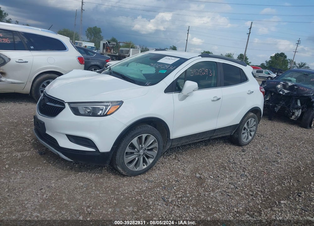 2018 BUICK ENCORE PREFERRED VIN: KL4CJESB8JB695690