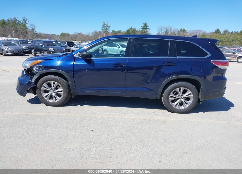 2016 TOYOTA HIGHLANDER LE PLUS V6 VIN: 5TDBKRFH3GS321977