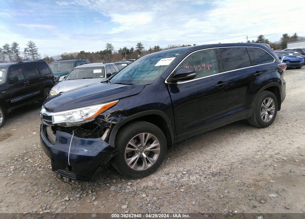 2016 TOYOTA HIGHLANDER LE PLUS V6 VIN: 5TDBKRFH3GS321977