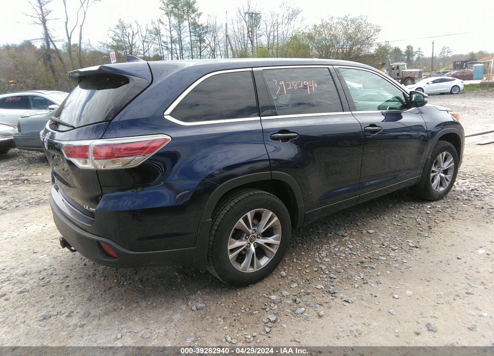 2016 TOYOTA HIGHLANDER LE PLUS V6 VIN: 5TDBKRFH3GS321977