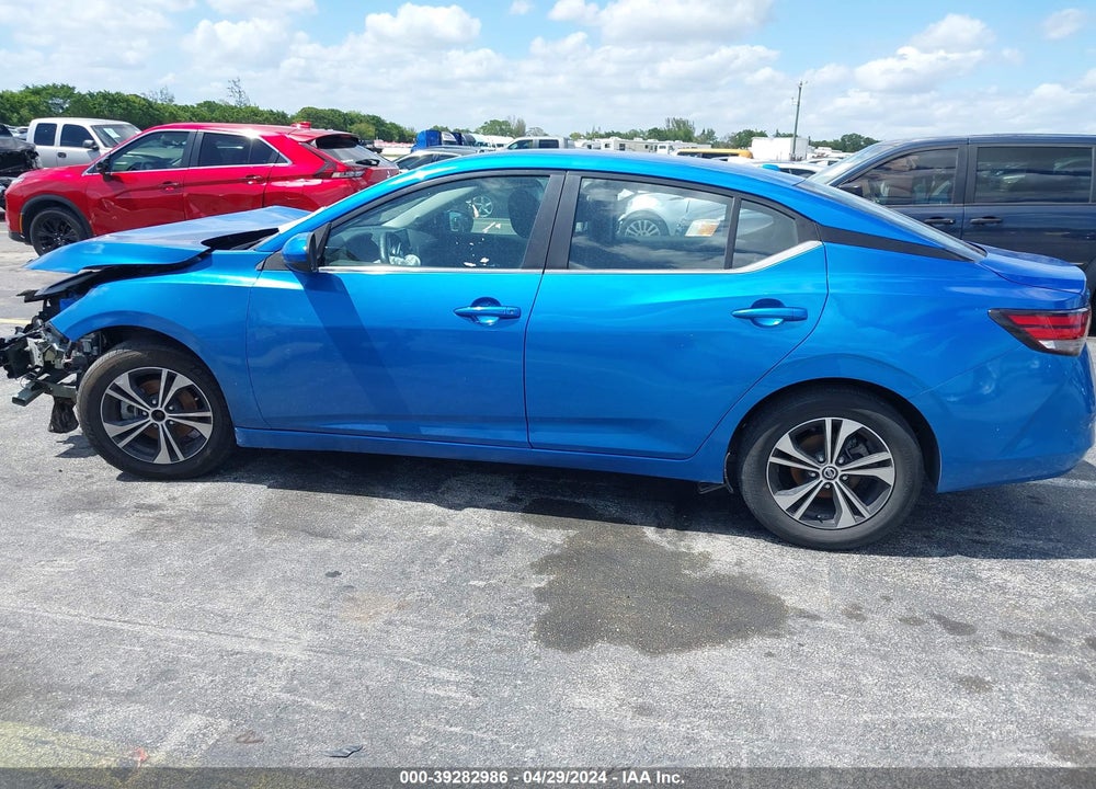 2021 NISSAN SENTRA SV XTRONIC CVT VIN: 3N1AB8CV5MY285233
