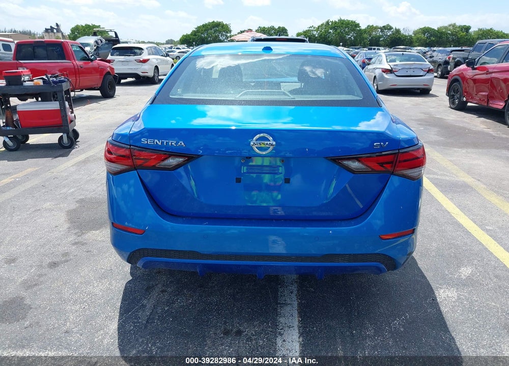 2021 NISSAN SENTRA SV XTRONIC CVT VIN: 3N1AB8CV5MY285233