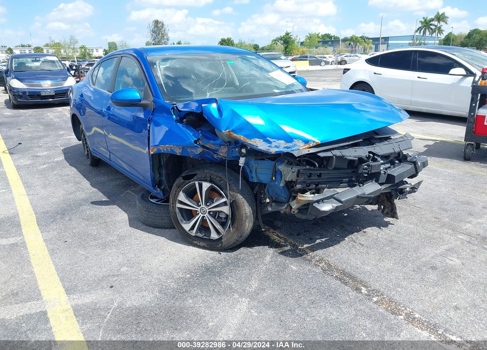 2021 NISSAN SENTRA SV XTRONIC CVT VIN: 3N1AB8CV5MY285233