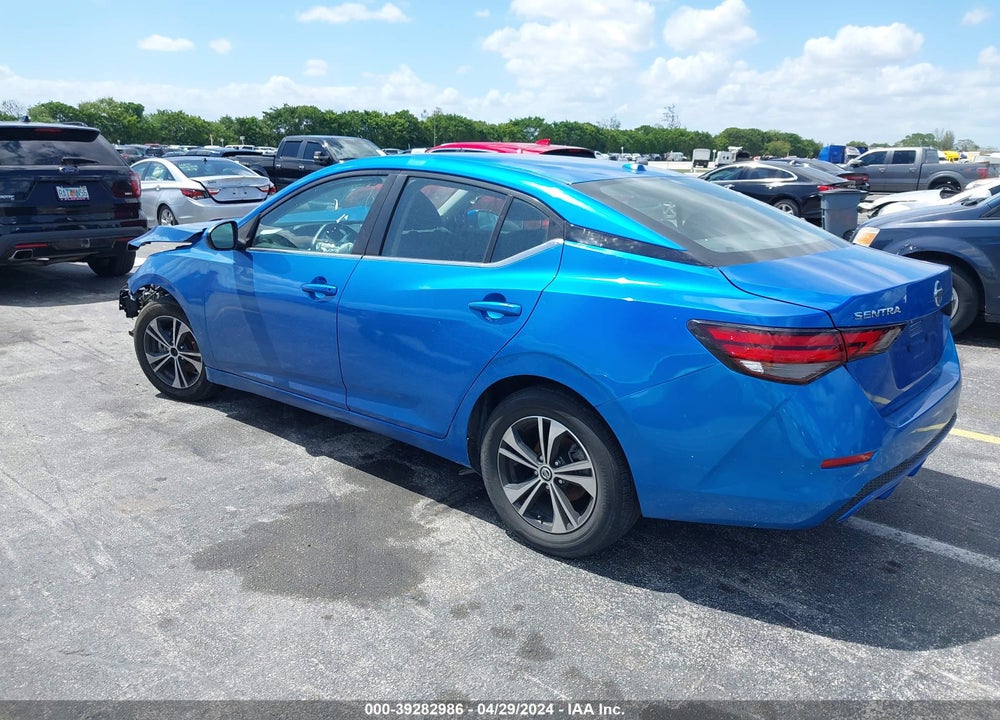 2021 NISSAN SENTRA SV XTRONIC CVT VIN: 3N1AB8CV5MY285233