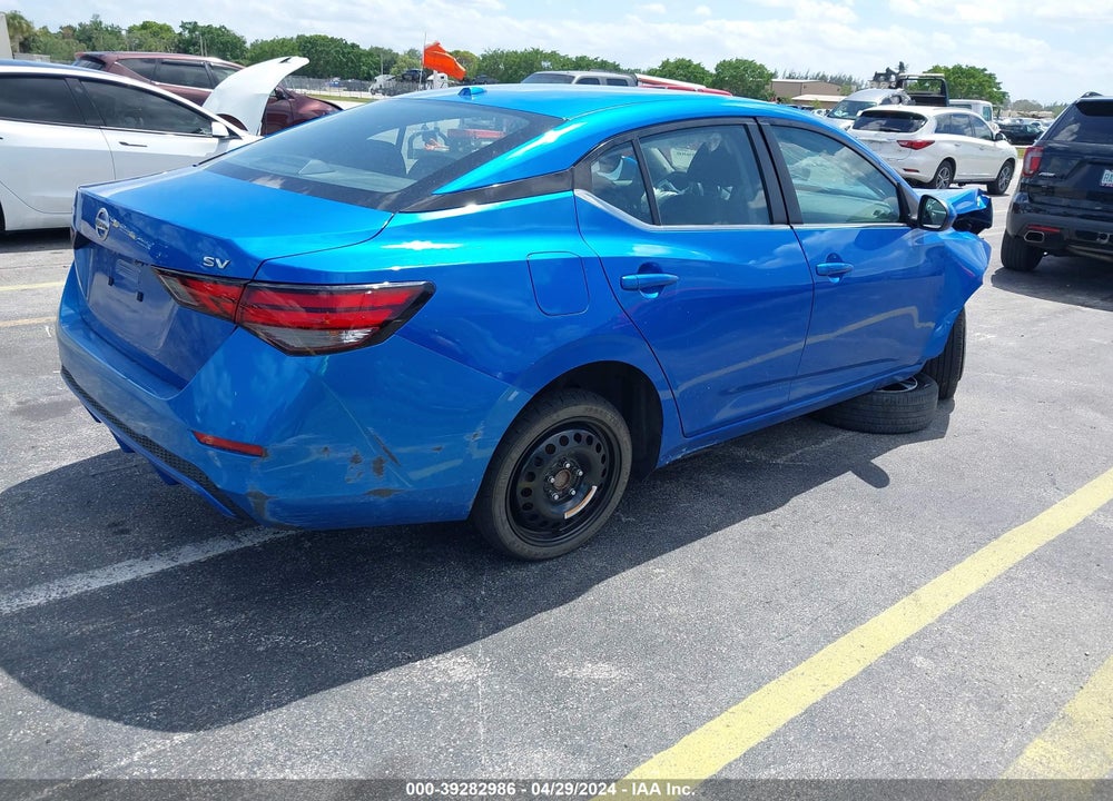 2021 NISSAN SENTRA SV XTRONIC CVT VIN: 3N1AB8CV5MY285233