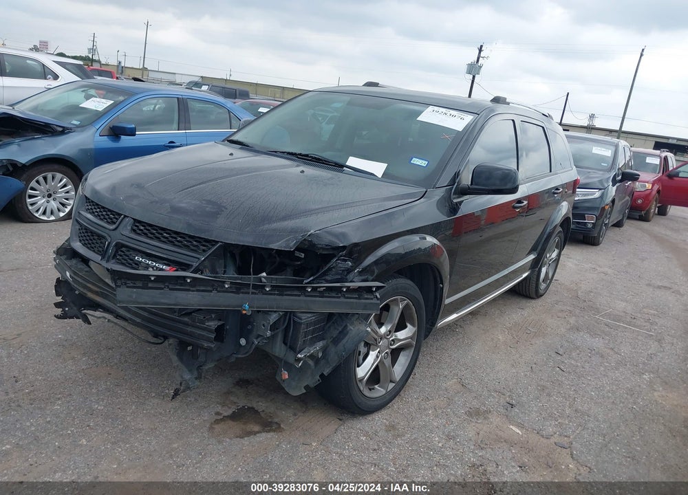 2016 DODGE JOURNEY CROSSROAD VIN: 3C4PDCGB9GT178708
