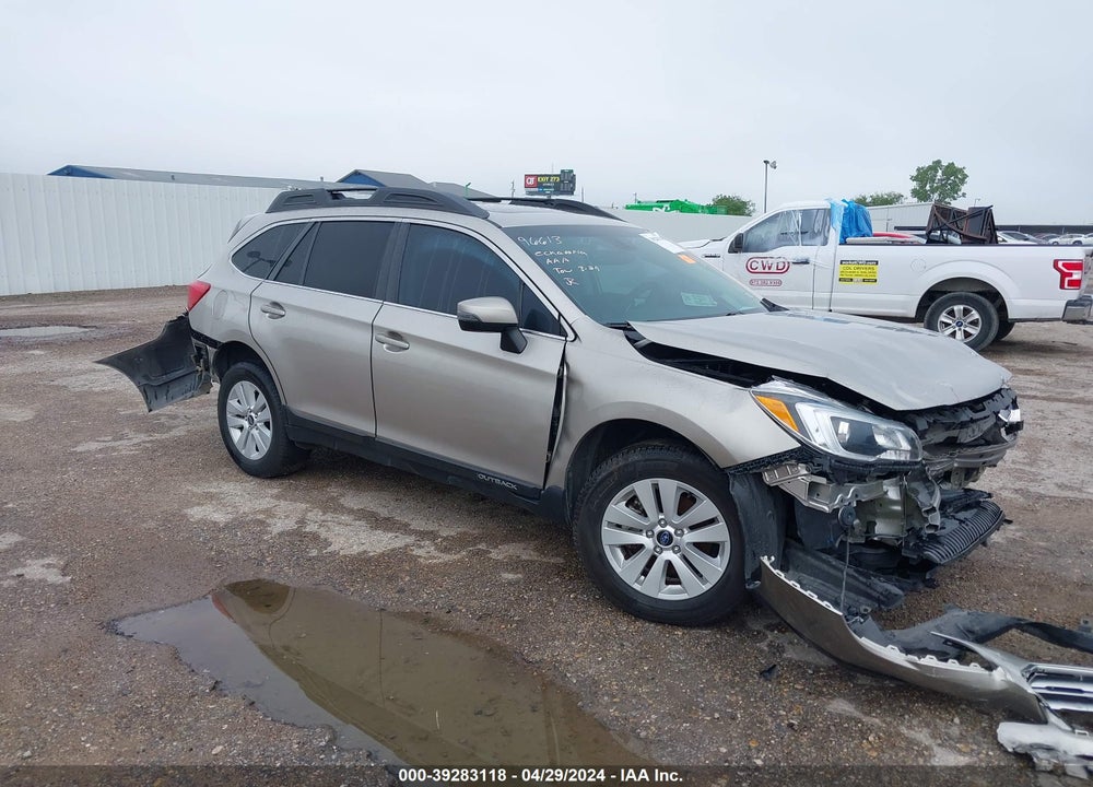 2017 SUBARU OUTBACK 2.5I PREMIUM VIN: 4S4BSAHC2H3386742