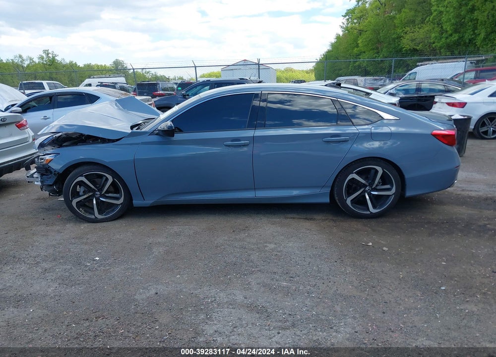 2022 HONDA ACCORD SPORT VIN: 1HGCV1F30NA066377
