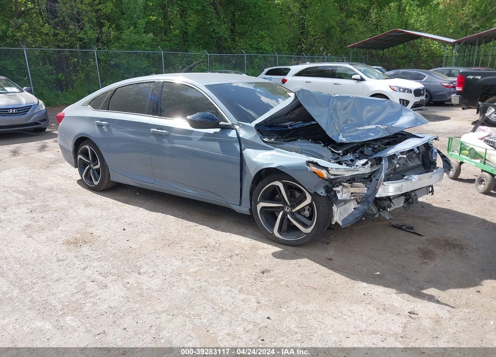2022 HONDA ACCORD SPORT VIN: 1HGCV1F30NA066377