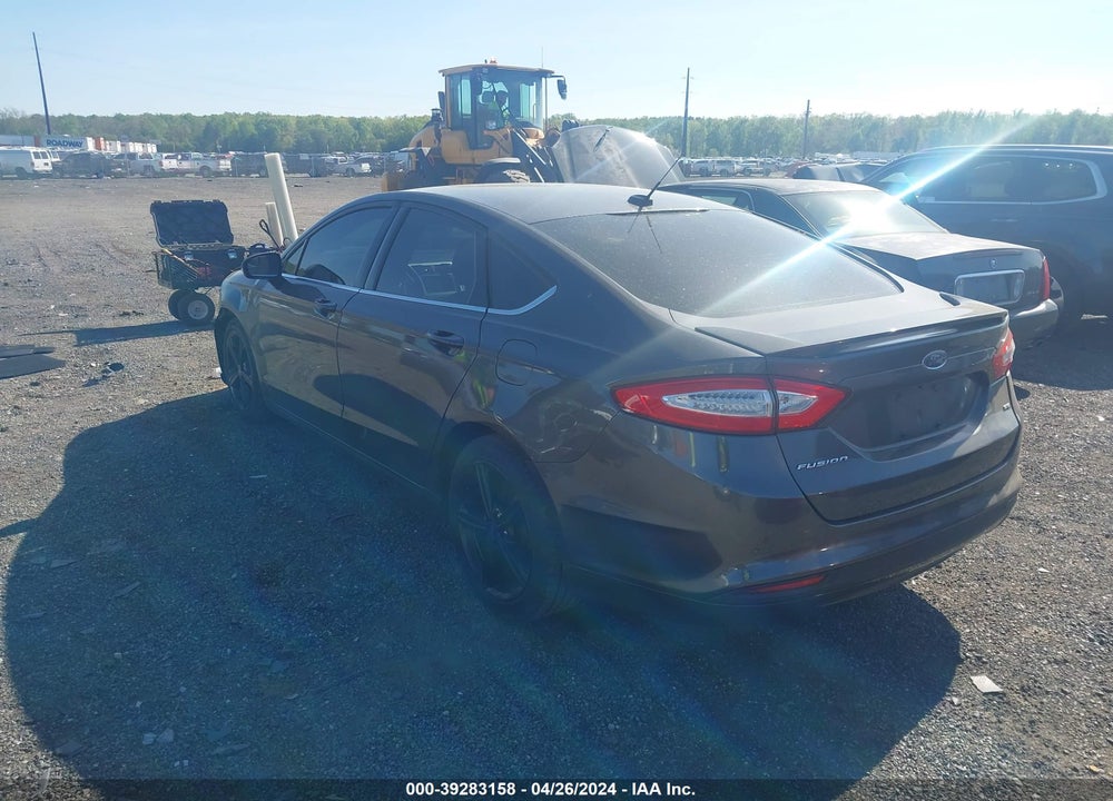 2016 FORD FUSION SE VIN: 3FA6P0H71GR298890