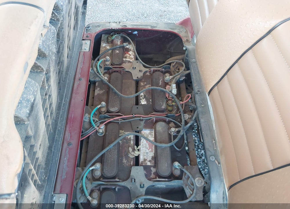 2018 YAMAHA GARNET FLEET ELECTRIC VIN: J0C-108524