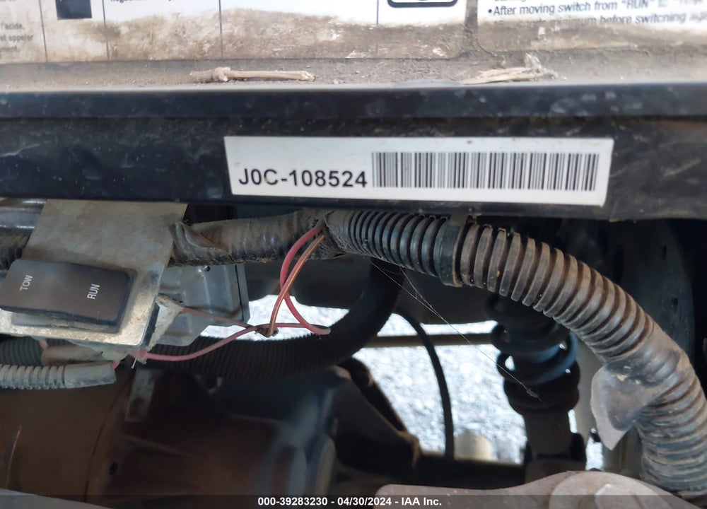 2018 YAMAHA GARNET FLEET ELECTRIC VIN: J0C-108524