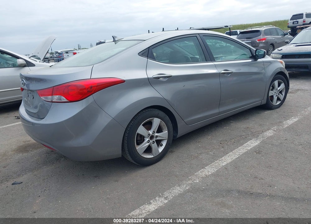 2011 HYUNDAI ELANTRA GLS (ULSAN PLANT) VIN: KMHDH4AE4BU126025