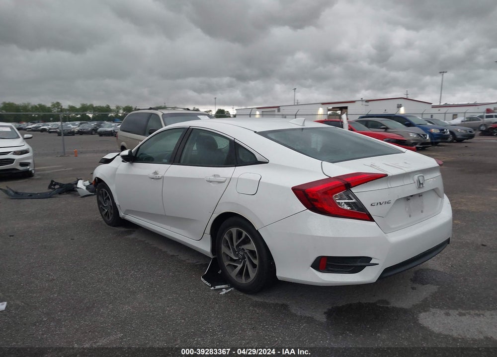 2018 HONDA CIVIC EX VIN: 19XFC2F75JE002823