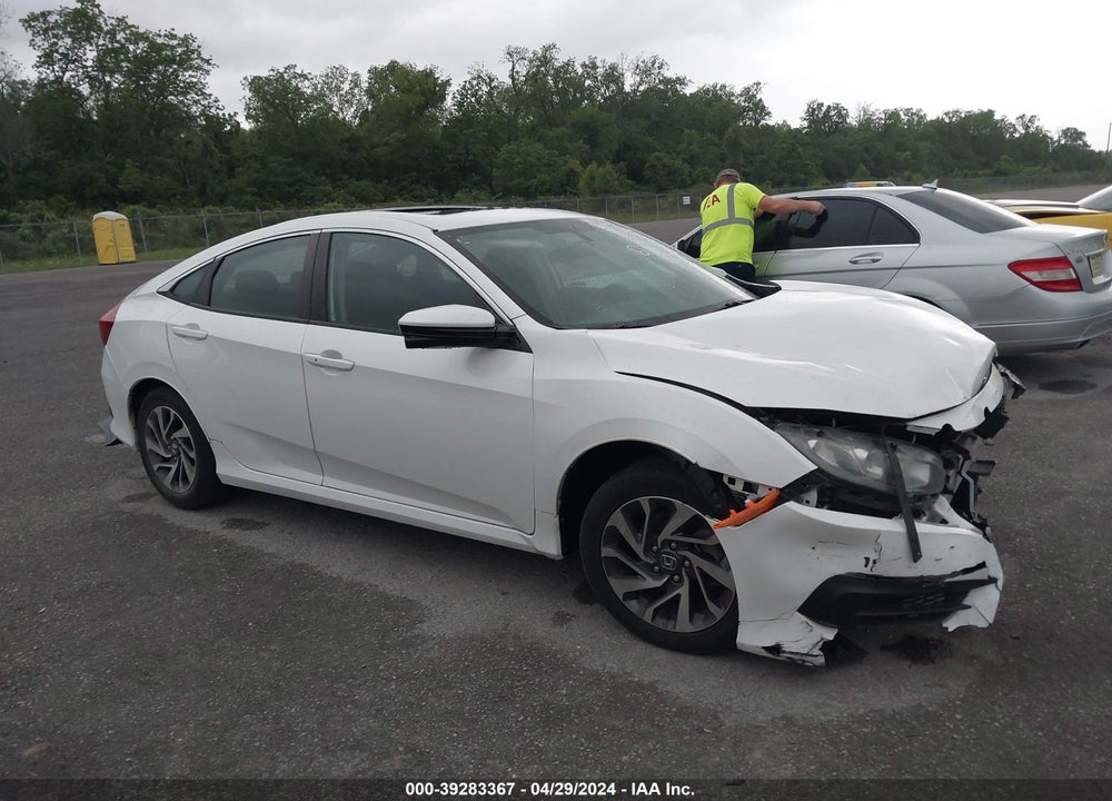 2018 HONDA CIVIC EX VIN: 19XFC2F75JE002823