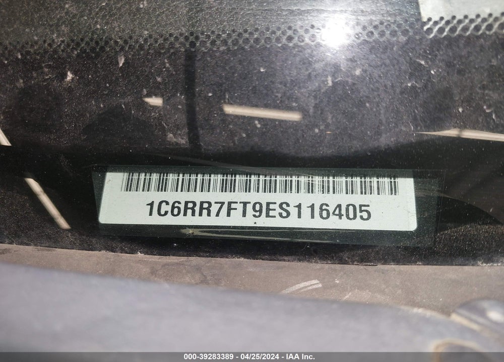 2014 RAM 1500 EXPRESS VIN: 1C6RR7FT9ES116405