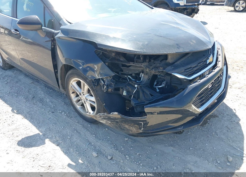 2017 CHEVROLET CRUZE LT AUTO VIN: 1G1BE5SM6H7109596