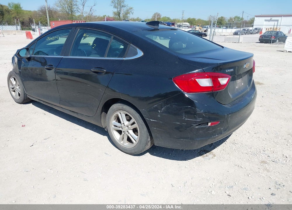 2017 CHEVROLET CRUZE LT AUTO VIN: 1G1BE5SM6H7109596