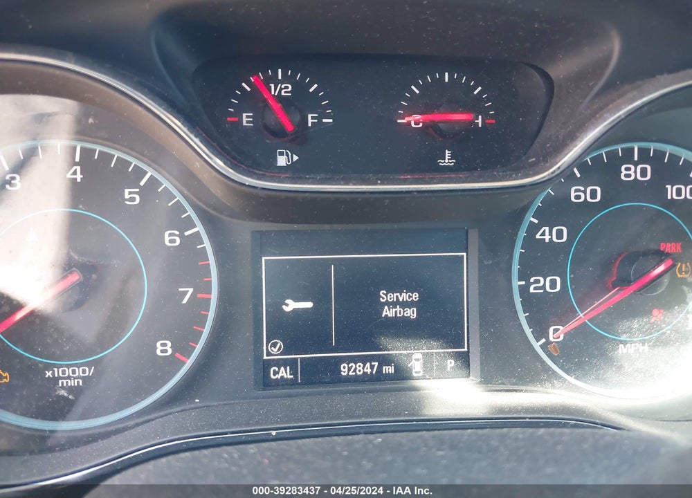 2017 CHEVROLET CRUZE LT AUTO VIN: 1G1BE5SM6H7109596