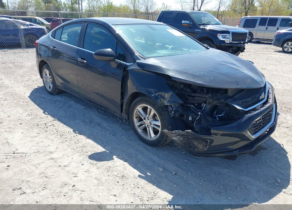 2017 CHEVROLET CRUZE LT AUTO VIN: 1G1BE5SM6H7109596
