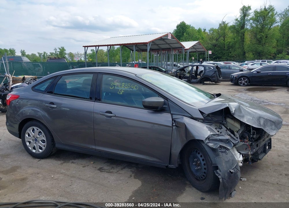 2012 FORD FOCUS SE VIN: 1FAHP3F24CL309438