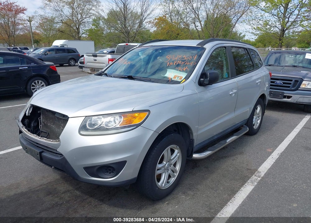 2012 HYUNDAI SANTA FE GLS VIN: 5XYZGDAB3CG155473