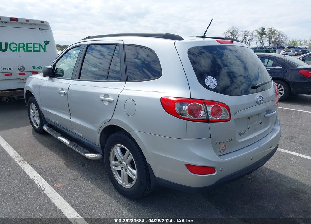 2012 HYUNDAI SANTA FE GLS VIN: 5XYZGDAB3CG155473