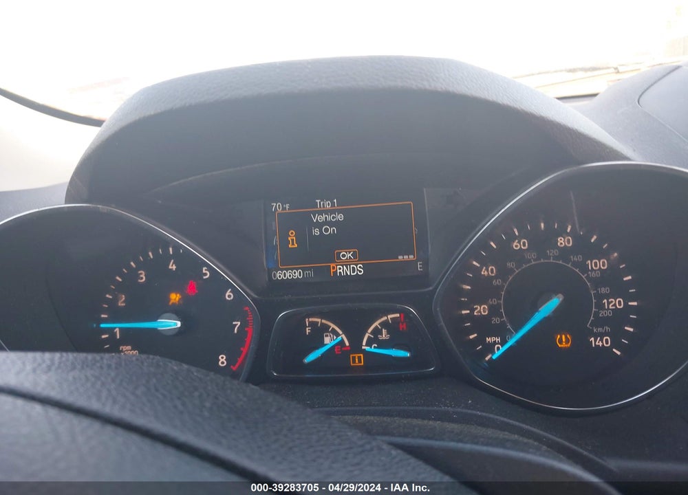 2018 FORD ESCAPE S VIN: 1FMCU0F75JUD25030