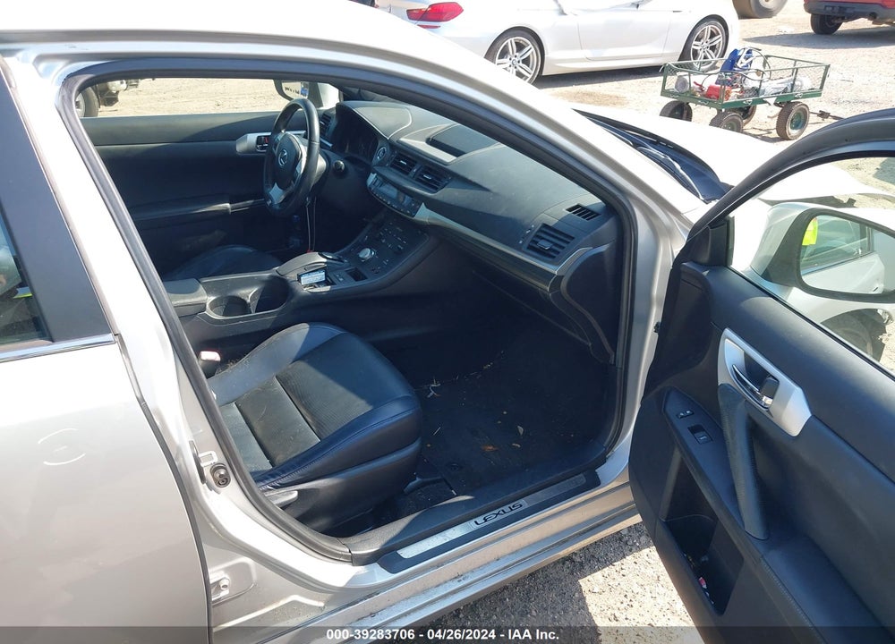 2012 LEXUS CT 200H PREMIUM VIN: JTHKD5BH4C2061579