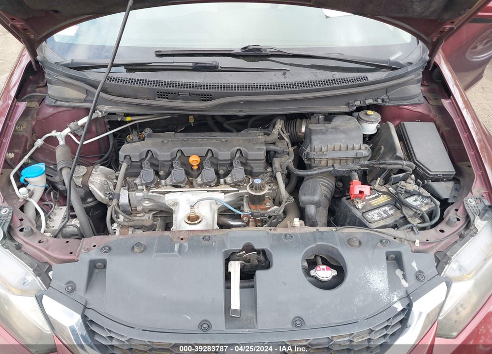 2014 HONDA CIVIC LX VIN: 19XFB2F53EE052529