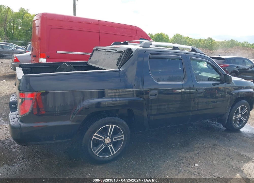 2013 HONDA RIDGELINE SPORT VIN: 5FPYK1F73DB001570