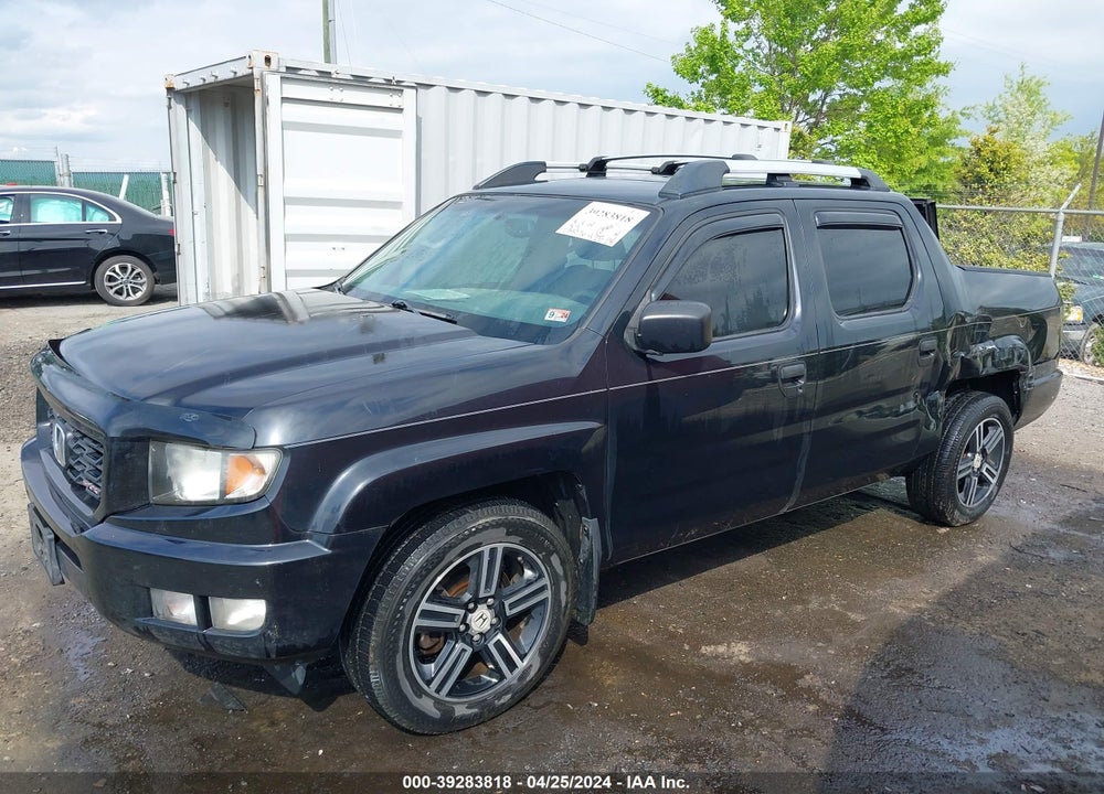 2013 HONDA RIDGELINE SPORT VIN: 5FPYK1F73DB001570