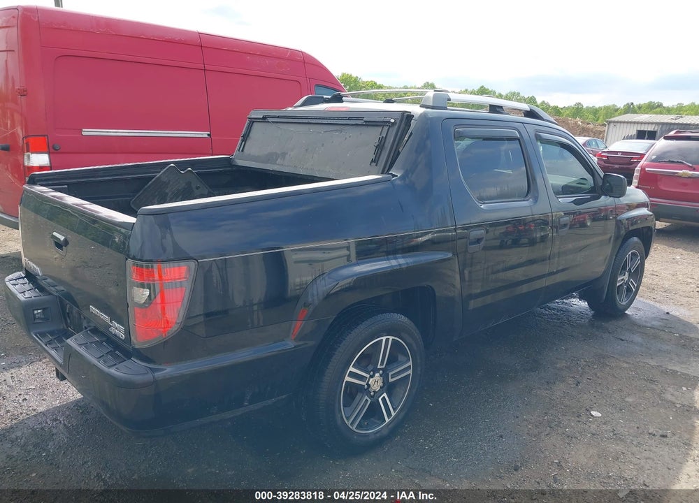 2013 HONDA RIDGELINE SPORT VIN: 5FPYK1F73DB001570
