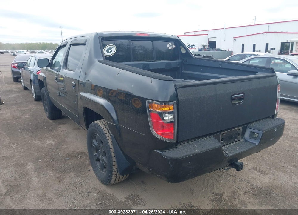 2006 HONDA RIDGELINE RTL VIN: 2HJYK16586H521683