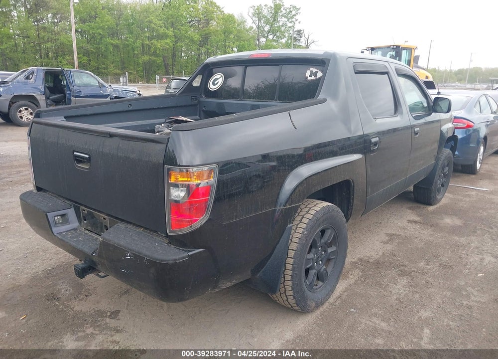2006 HONDA RIDGELINE RTL VIN: 2HJYK16586H521683