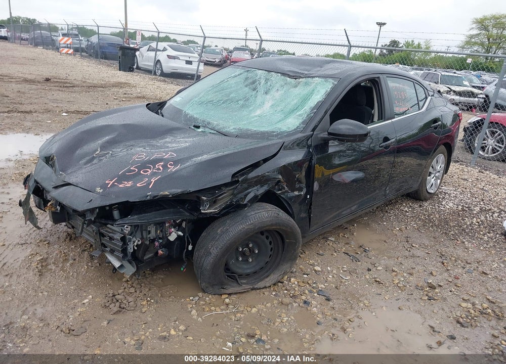 2022 NISSAN SENTRA S XTRONIC CVT VIN: 3N1AB8BV0NY211186