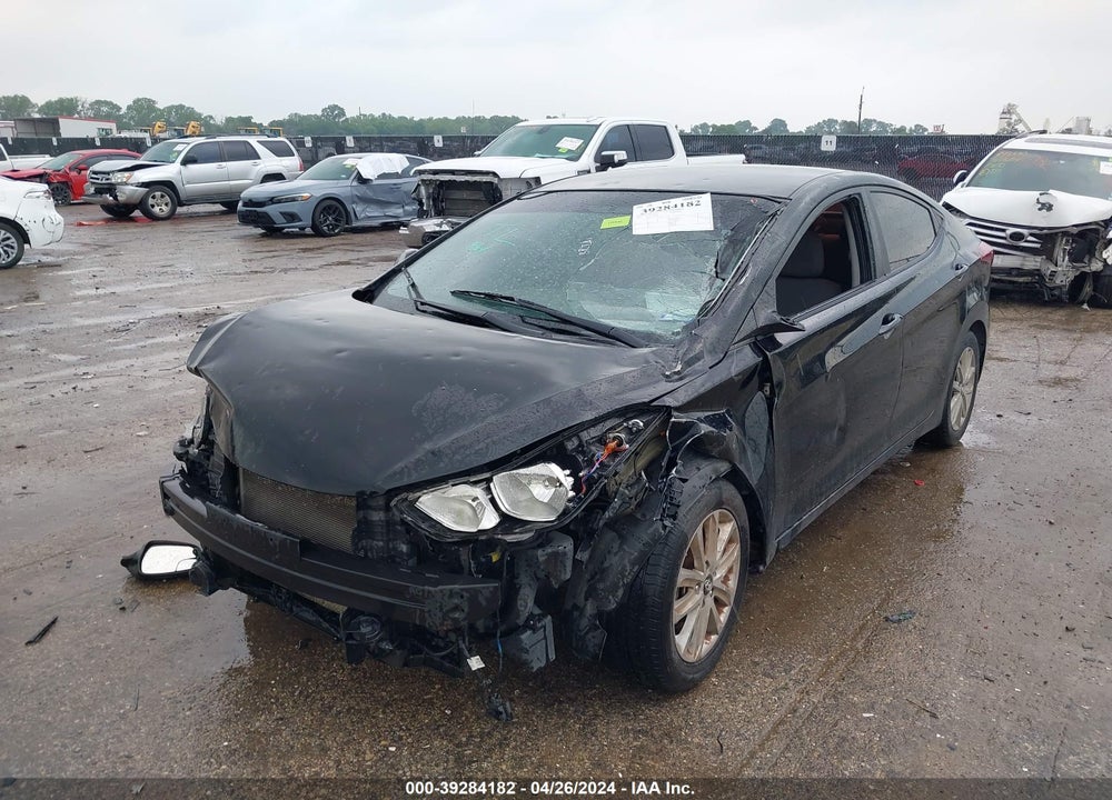 2015 HYUNDAI ELANTRA SE VIN: KMHDH4AE7FU265586