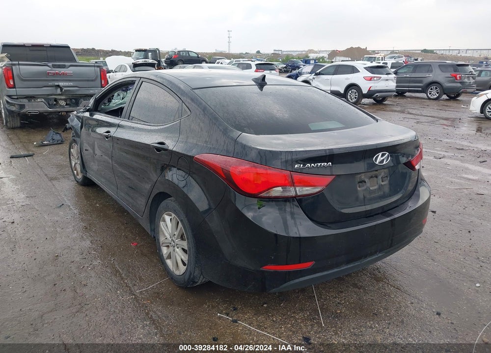2015 HYUNDAI ELANTRA SE VIN: KMHDH4AE7FU265586