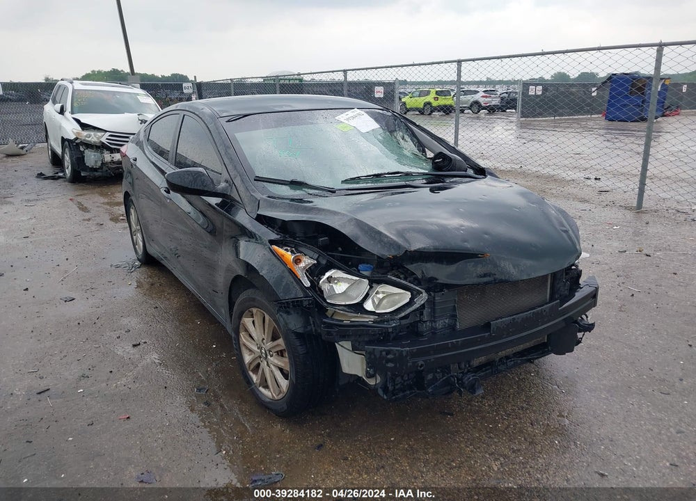 2015 HYUNDAI ELANTRA SE VIN: KMHDH4AE7FU265586