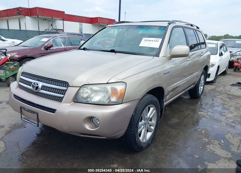 2006 TOYOTA HIGHLANDER HYBRID LIMITED V6 VIN: JTEEW21A360024904