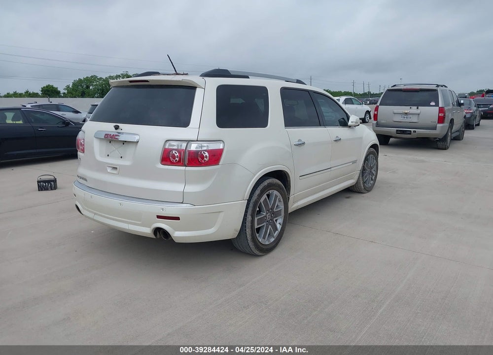 2011 GMC ACADIA DENALI VIN: 1GKKRTED6BJ229408