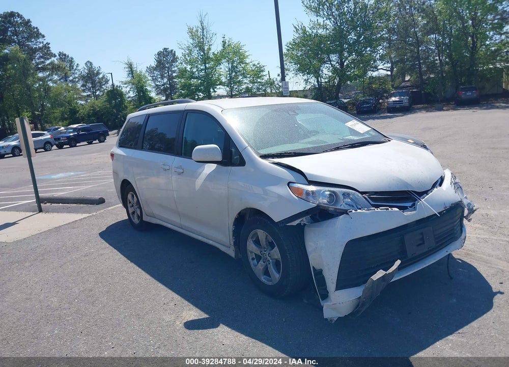 2020 TOYOTA SIENNA LE VIN: 5TDKZ3DC2LS086384