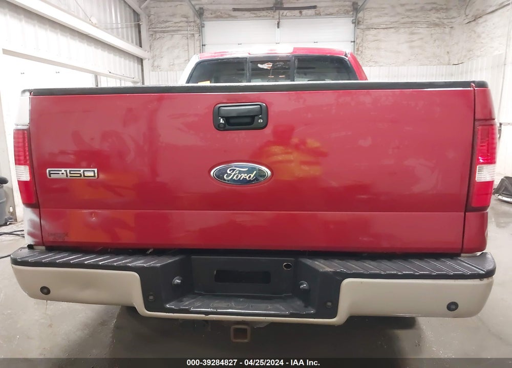 2008 FORD F-150 LARIAT VIN: 1FTPX14V88FB39257