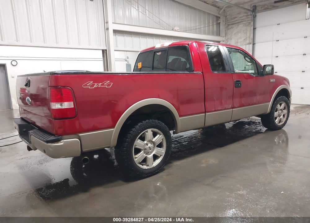 2008 FORD F-150 LARIAT VIN: 1FTPX14V88FB39257