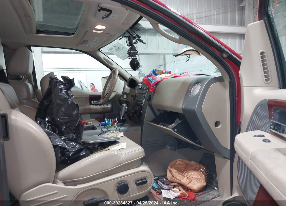 2008 FORD F-150 LARIAT VIN: 1FTPX14V88FB39257