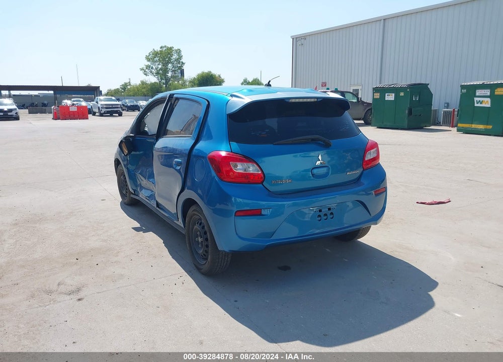 2017 MITSUBISHI MIRAGE ES VIN: ML32A3HJ1HH009102