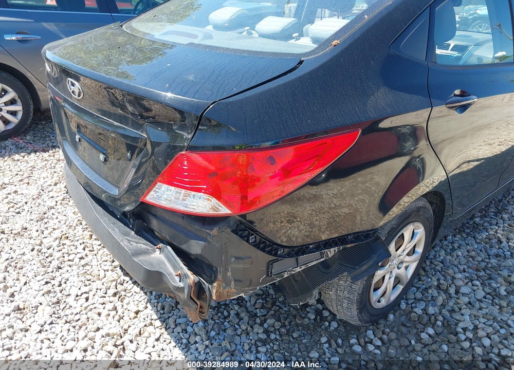 2013 HYUNDAI ACCENT GLS VIN: KMHCT4AE7DU559867